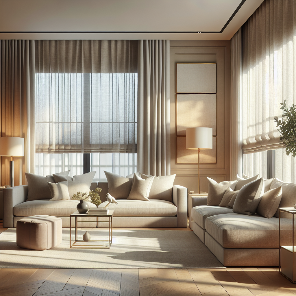 La Magie de la Décoration d'Intérieur avec des Stores Bateau