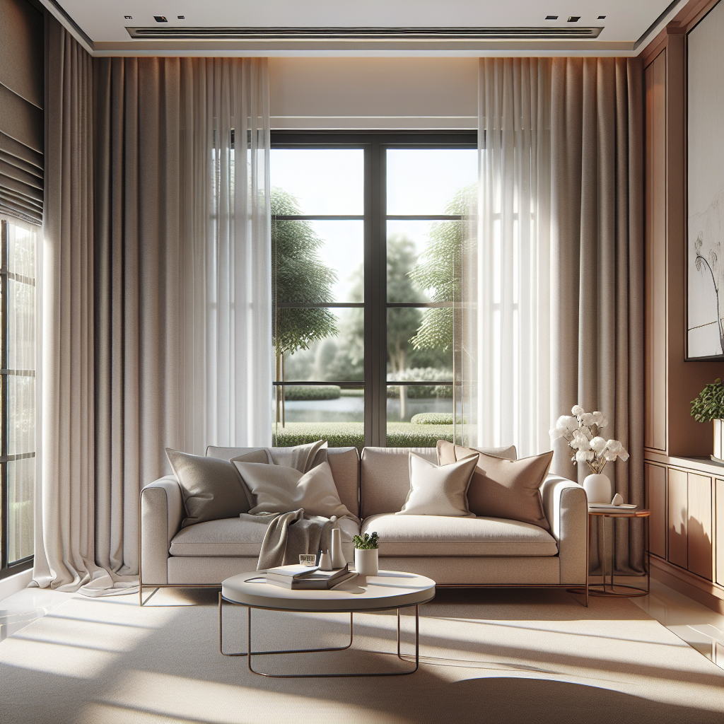 Les Stores Bateau : Élégance et Fonctionnalité dans la Décoration d'Intérieur Moderne