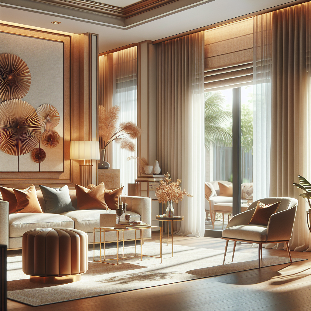 L'Essence de la Décoration d'Intérieur avec des Stores Bateau