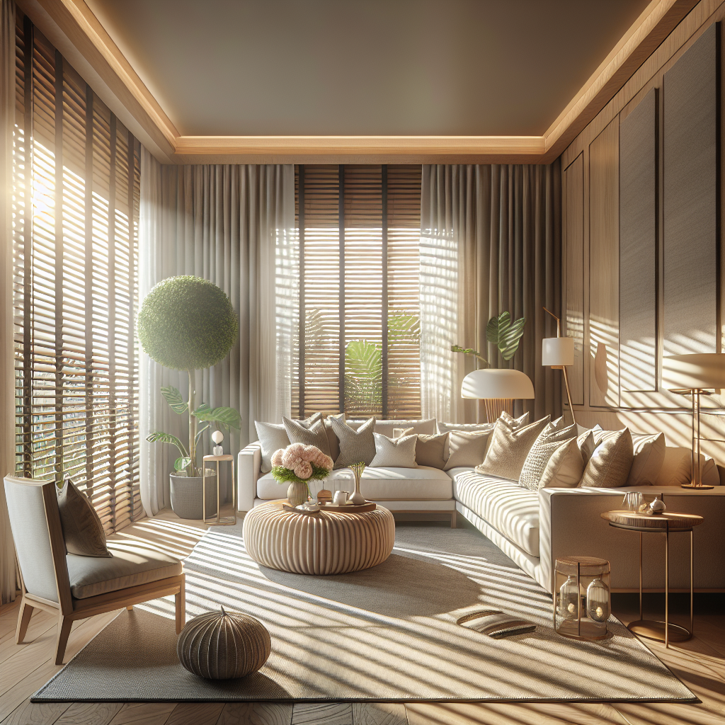 L'Art de la Décoration d'Intérieur avec des Stores Bateau : Créativité et Élégance