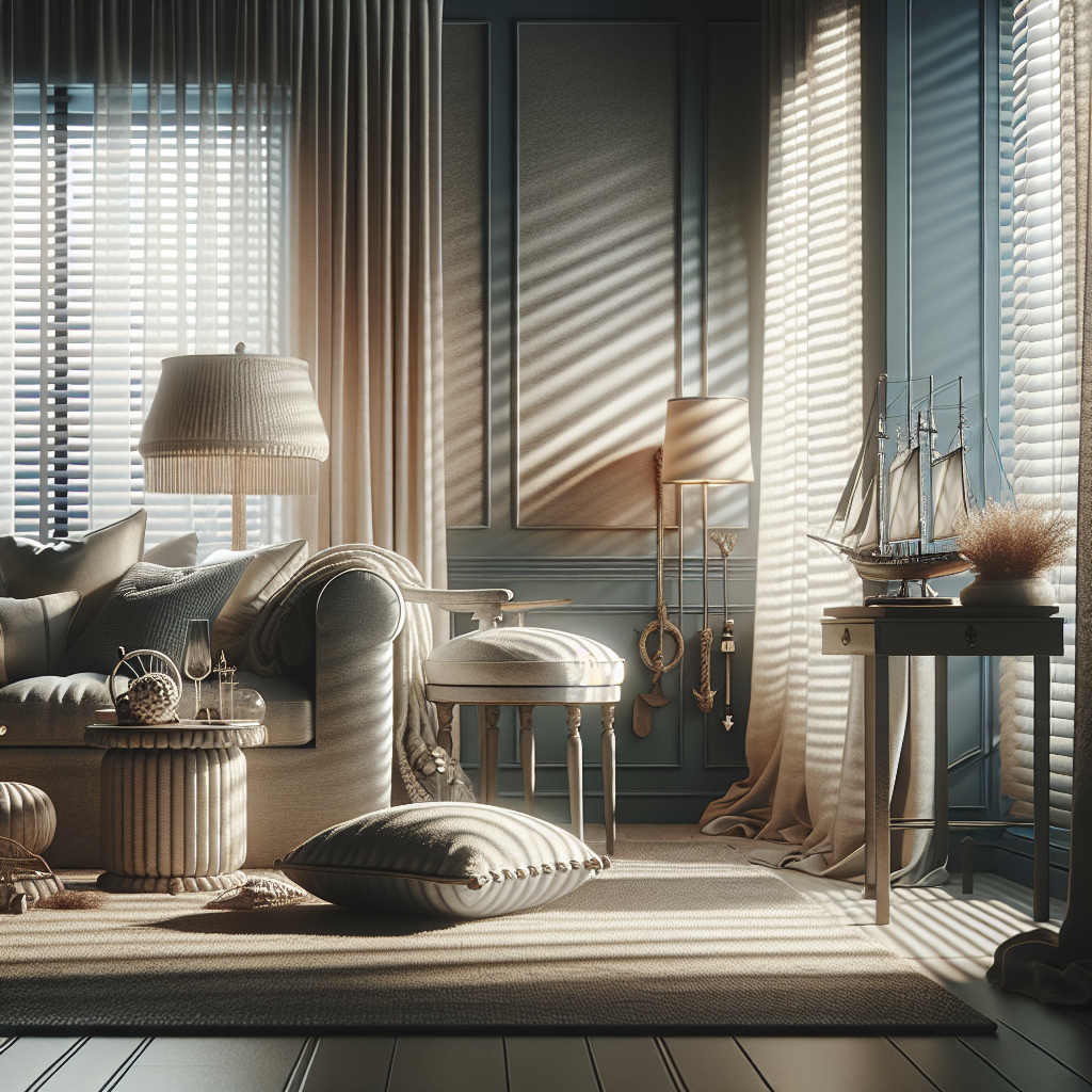 L&rsquo;Art de la Décoration d&rsquo;Intérieur avec des Stores Bateau : Harmoniser Esthétique et Fonctionnalité