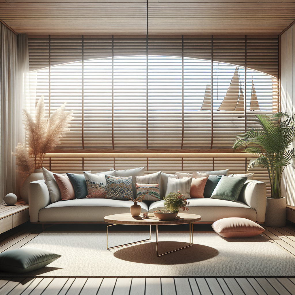 Styles et Astuces pour Intégrer les Stores Bateau dans Votre Décoration Intérieure