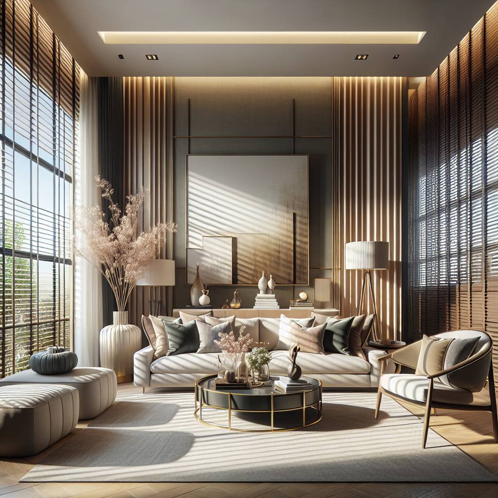 L'Art de la Décoration d'Intérieur : L'Influence des Stores Bateau