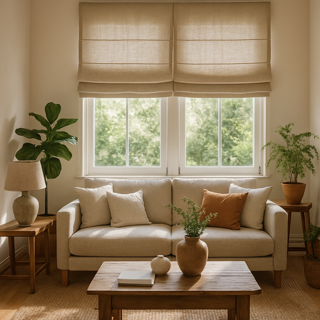 L'Art de la Décoration d'Intérieur : Incorporer des Éléments Naturels avec des Stores Bateau